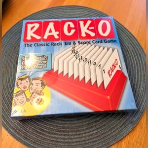 Rack-O Game NIB Still Shrink Wrapped Game Night